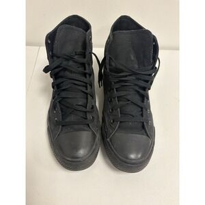 Converse Chuck Taylor All Star High Top Shoe Unisex 10 Triple Black Athletic